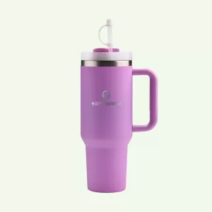 Earth Tumbler Premium Insulated Travel Cup - Purple (1.2L)